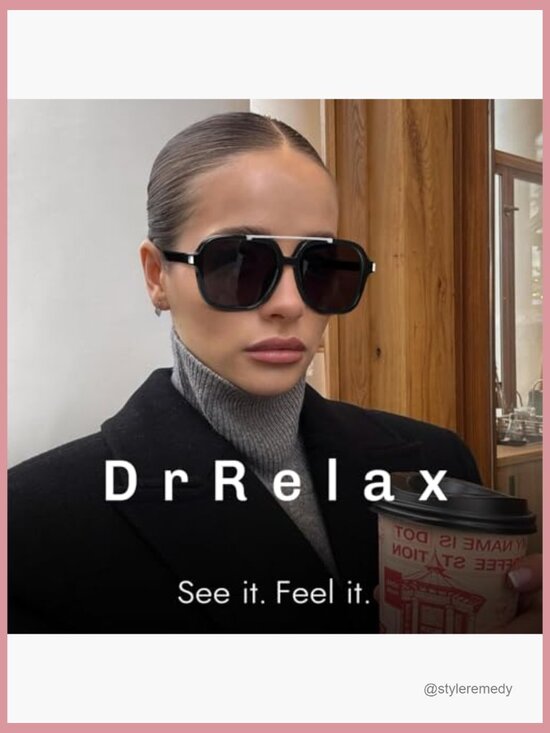 Retro Square Aviator Sunglasses with Polycarbonate Frame main image 4
